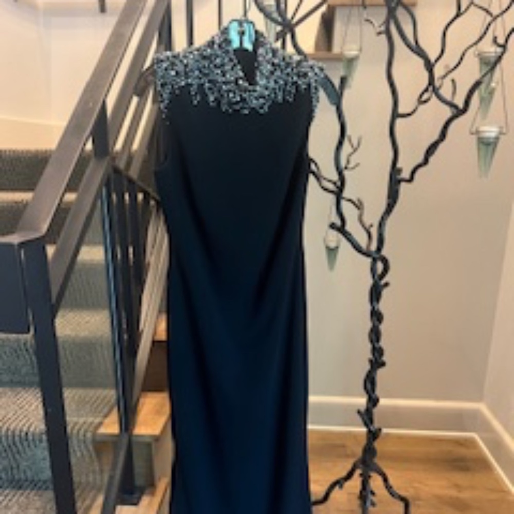 Badgley Mischka Embellished Gown